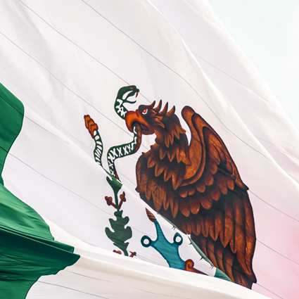 banderas de tela con soporte metalico